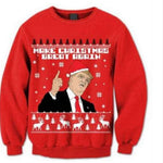 Make Christmas Great Again Sweater | Donald Trump Sweater - Christmas Santa