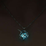 Luminous cute pendant necklace - Christmas Santa