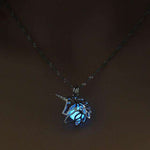 Luminous cute pendant necklace - Christmas Santa