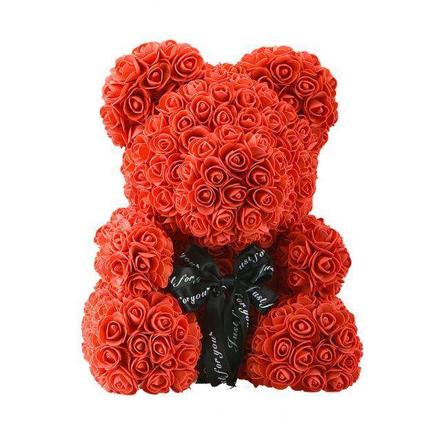 Christmas Edition Rose Bear With Gift Box