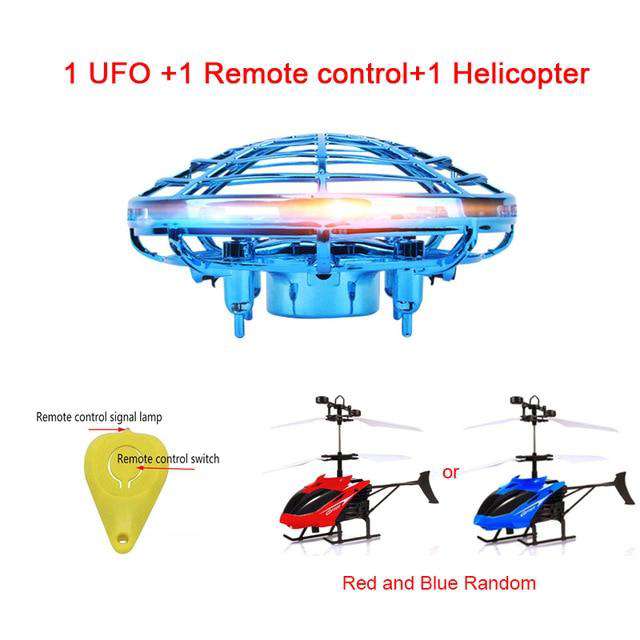 Anti-collision UFO Helicopter - Christmas Santa