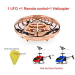 Anti-collision UFO Helicopter - Christmas Santa