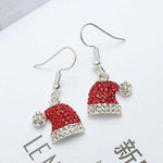 Christmas statement earrings - Christmas Santa