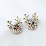 Christmas statement earrings - Christmas Santa