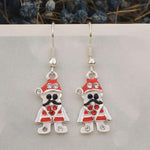 Christmas statement earrings - Christmas Santa