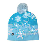 LED Christmas Beanie Hats - Christmas Santa