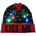 LED Christmas Beanie Hats - Christmas Santa