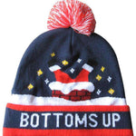 LED Christmas Beanie Hats - Christmas Santa