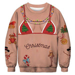 3D printed ugly christmas sweaters - Christmas Santa