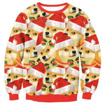 3D printed ugly christmas sweaters - Christmas Santa
