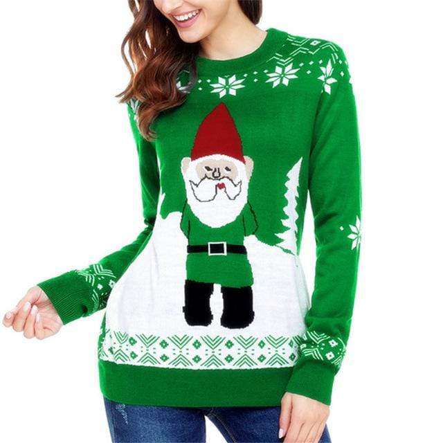 Plus size santa claus sweater | Christmas sweater - Christmas Santa