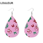 Vintage christmas earrings - Christmas Santa