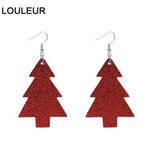 Vintage christmas earrings - Christmas Santa