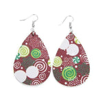 Vintage christmas earrings - Christmas Santa