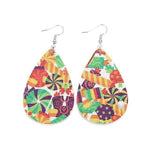 Vintage christmas earrings - Christmas Santa