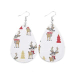 Vintage christmas earrings - Christmas Santa