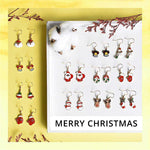 Cute christmas earrings - Christmas Santa