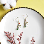 Cute christmas earrings - Christmas Santa