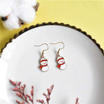 Cute christmas earrings - Christmas Santa