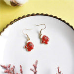Cute christmas earrings - Christmas Santa