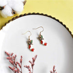 Cute christmas earrings - Christmas Santa