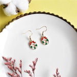 Cute christmas earrings - Christmas Santa