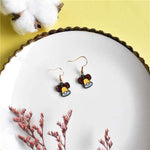 Cute christmas earrings - Christmas Santa