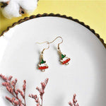 Cute christmas earrings - Christmas Santa