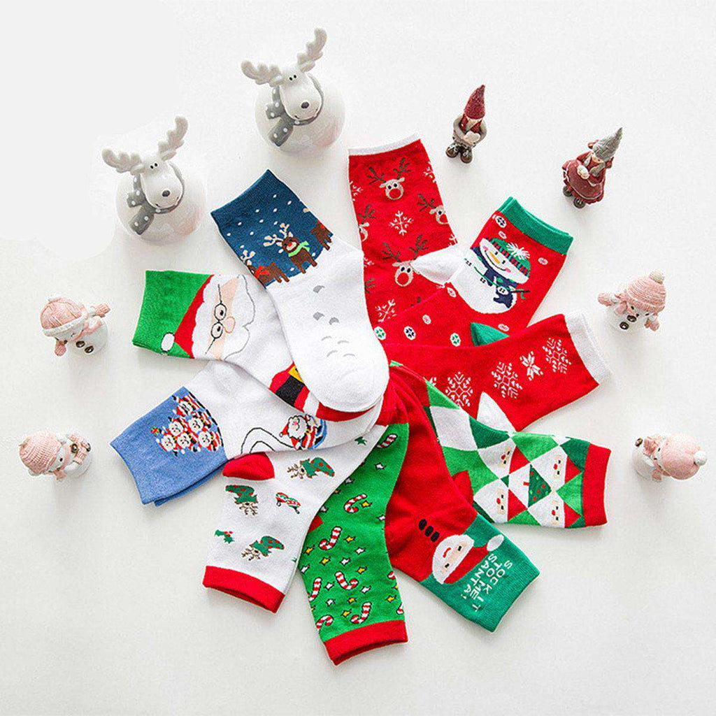 Christmas casual socks - Christmas Santa