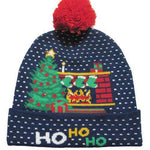 LED Christmas Beanie Hats - Christmas Santa