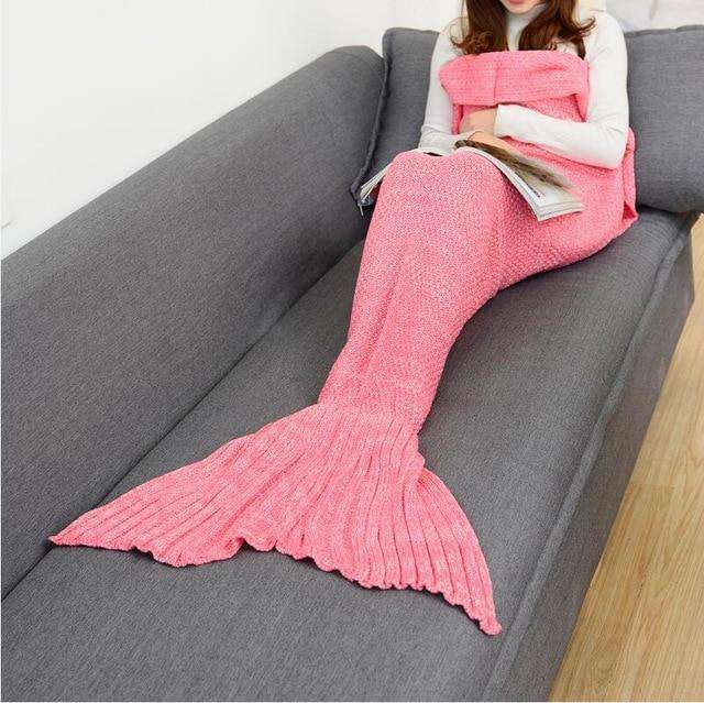 Handmade mermaid blanket - Christmas Santa