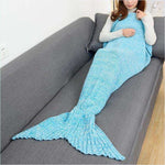 Handmade mermaid blanket - Christmas Santa
