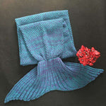 Handmade mermaid blanket - Christmas Santa