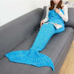 Handmade mermaid blanket - Christmas Santa