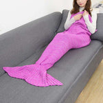 Handmade mermaid blanket - Christmas Santa