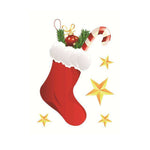 Christmas window stickers - Christmas Santa