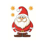 Christmas window stickers - Christmas Santa