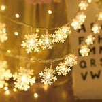 LED snowflakes for christmas decoration - Christmas Santa